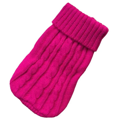 Rollkragenpullover für Hunde und Katzen mit Style