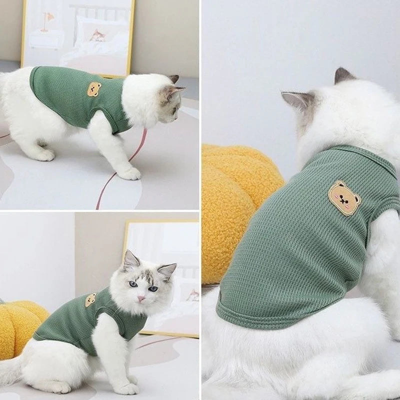 Leichtes Sommeroberteil für Hunde und Katzen