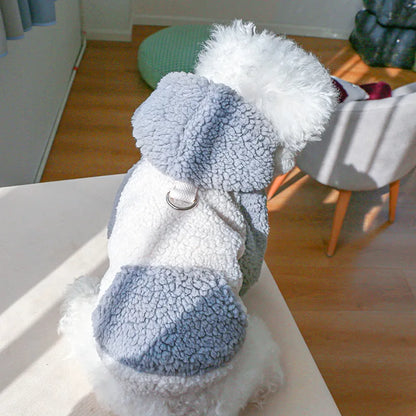Plüschjacke für Hunde
