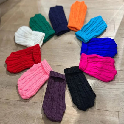 Rollkragenpullover für Hunde und Katzen mit Style