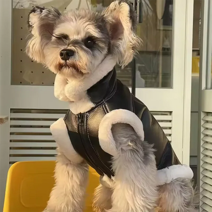 Lederjacke für Hunde und Katzen