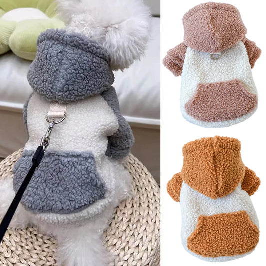 Plüschjacke für Hunde