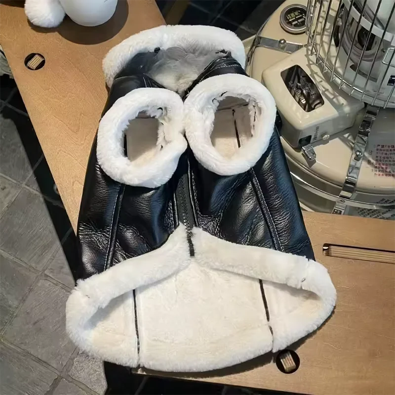 Lederjacke für Hunde und Katzen