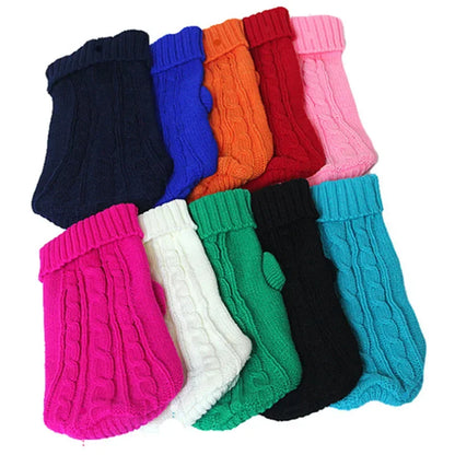 Rollkragenpullover für Hunde und Katzen mit Style