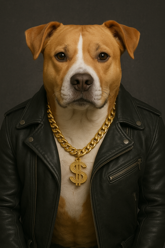 Lederjacke für Hunde und Katzen